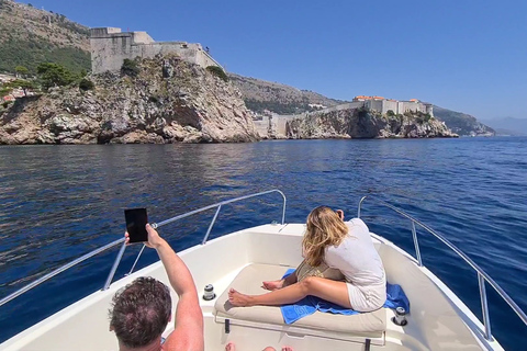 Dubrovnik: Los Secretos de las Islas Elafiti tour en barcoTour de día completo