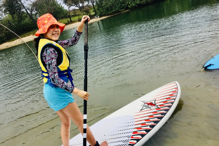 Gold Coast : leçon de stand-up paddle d'une heure et photosLeçon privée