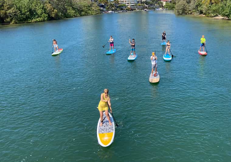 Gold Coast 1Hour Standup Paddleboarding Lesson & Photos GetYourGuide