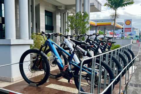 Tahiti E-bike, mtb, vtt Tour avec baignade et déjeuner