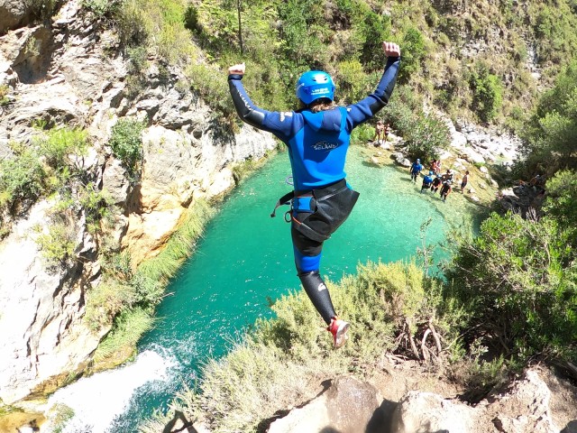 Visit From Granada Rio Verde Canyoning Tour with Lunch in Sierra Nevada National Park