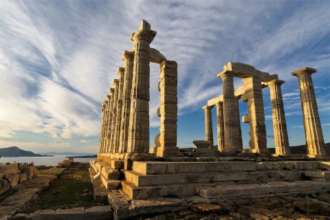Atenas: excursión privada de un día al cabo Sounion y al templo de Poseidón