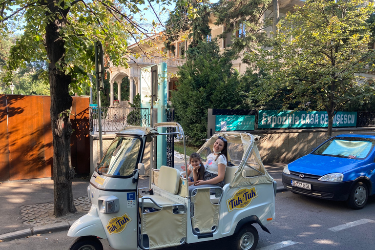 Bucareste: Tour particular de Tuk-Tuk pelo melhor de BucaresteBucareste: Tour particular de 2 horas de Tuk-Tuk pelo melhor de Bucareste