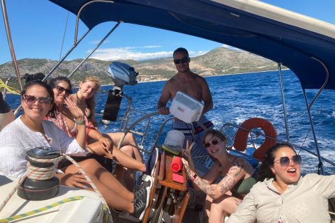 Da Hvar: tour in barca a vela delle Isole Pakleni e delle Rocce Rosse