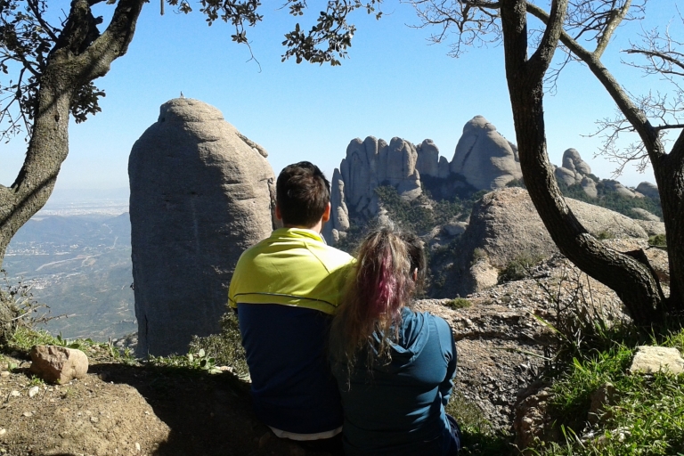 De Barcelone: randonnée dans la montagne de Montserrat et visite de l'abbaye