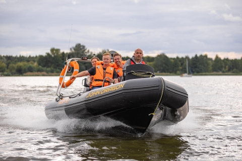 Warsaw: Speedboat cruise on Vistula Warsaw: Speedboat cruise on Vistula River (15 min)