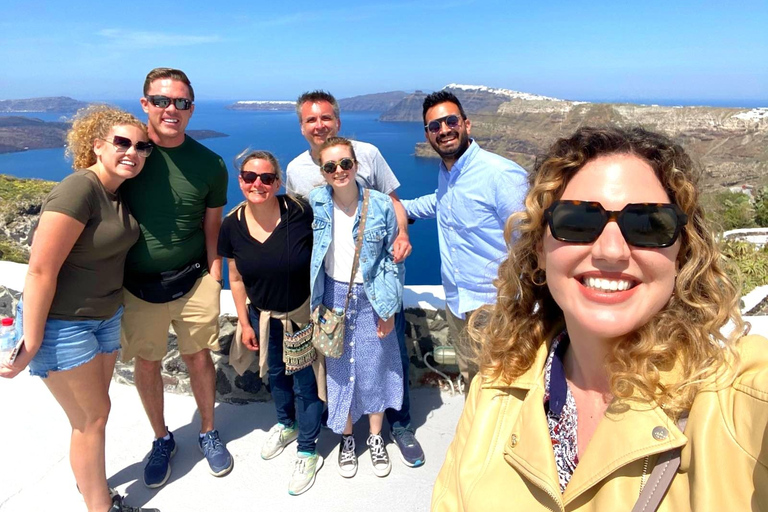 Santorini: eilandtour met wijnproeverij