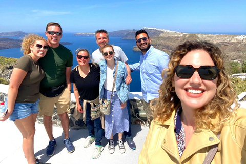 Santorini: Tour of Wineries with Wine Tasting &amp; FoodSunset Tour