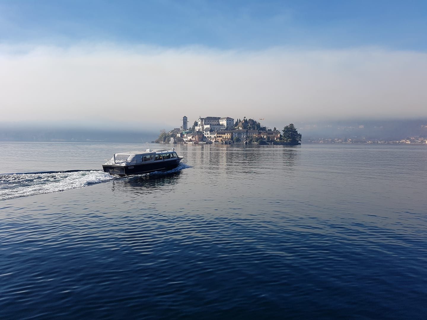 Orta San Giulio: Motorboottransfer zur Isola San Giulio