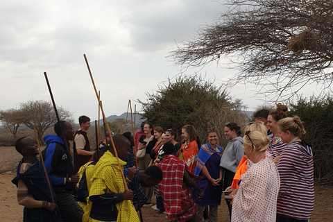 Maasai Boma Kulturerlebnis mit Mittagessen & GetränkenMaasai Boma-Abenteuer