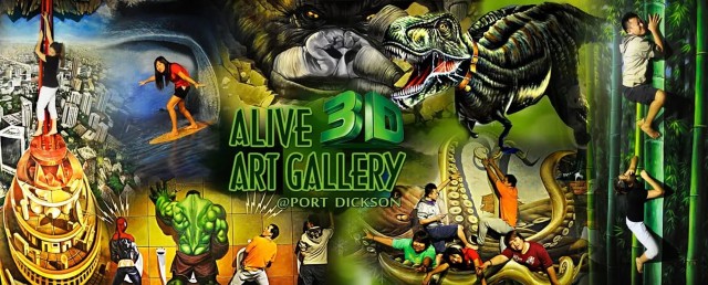 Visit Negeri Sembilan Alive 3D Art Gallery Port Dickson Ticket in Seremban, Malaysia