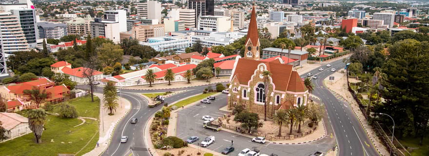 Windhoek : Visite de la ville et des cantons