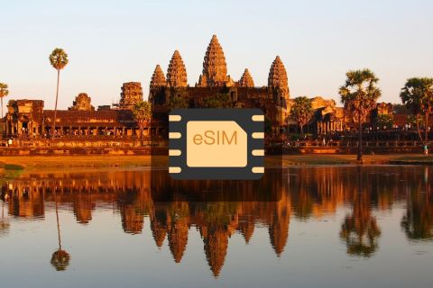 Cambodia: eSIM Roaming Mobile Data Plan