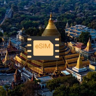 Myanmar: eSIM-verkkovierailudatasopimus