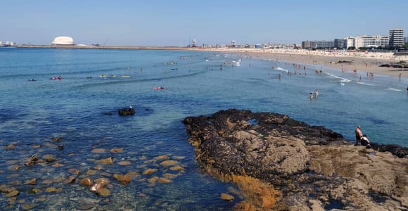 Porto: eine Fahrt entlang der Küste in einem umweltfreundlichen Auto