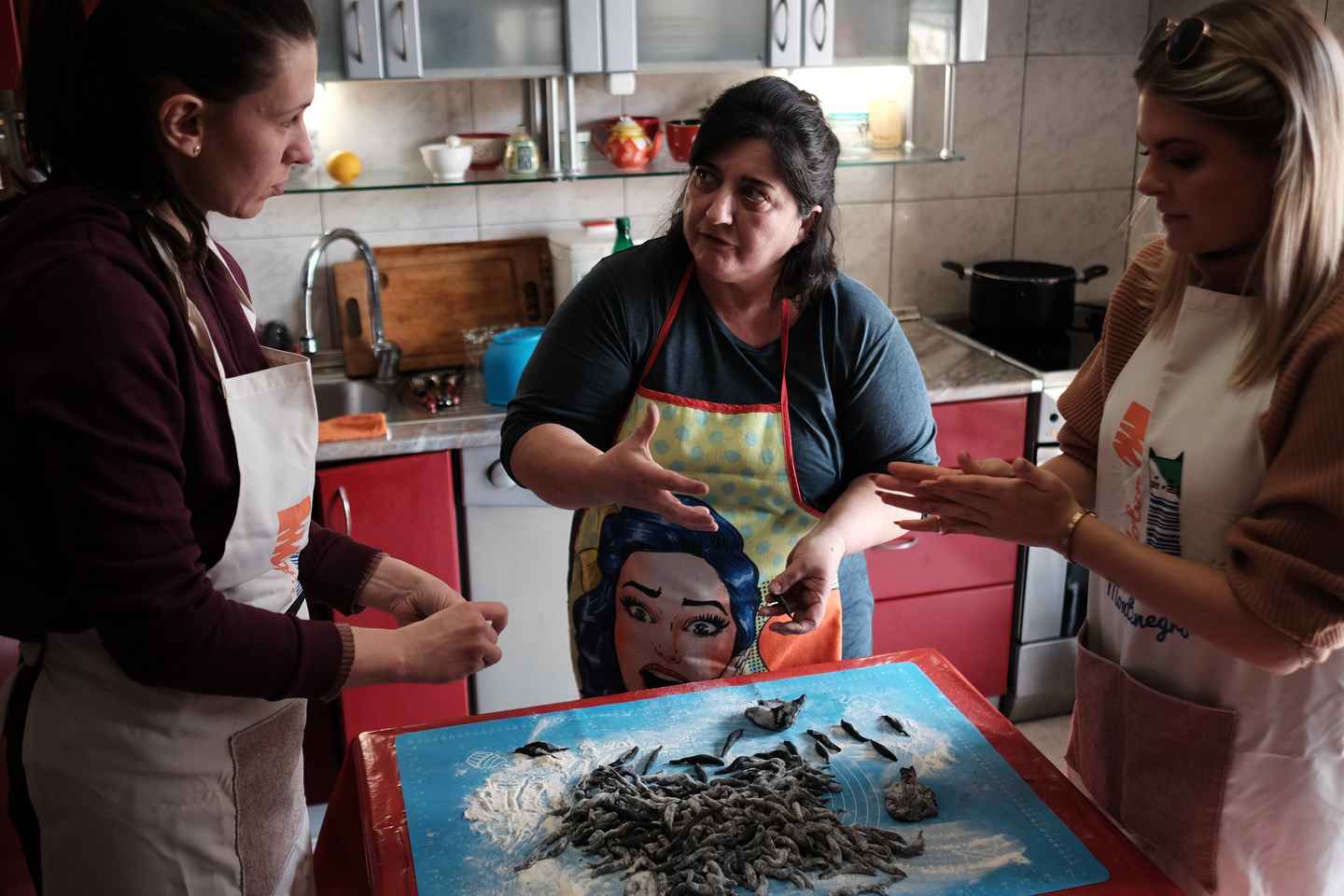 Kotor : Atelier cuisine maison et visite vieille ville