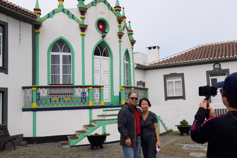 Från Angra do Heroísmo: Heldagsbilstur på Terceira Island