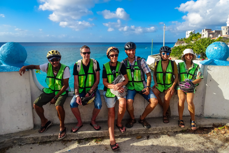 Cozumel: Aventura en bicicleta eléctrica por la costa norte y escapada a la playa