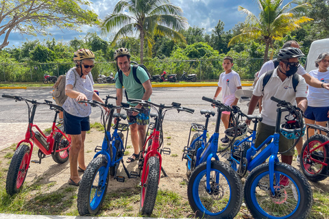 Cozumel: North Shore E-bike äventyr och strandpausCozumel: E-bike-äventyr och strandpaus på norra stranden