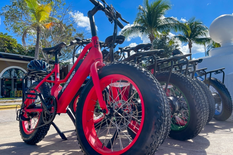 Cozumel: Aventura en bicicleta eléctrica por la costa norte y escapada a la playa
