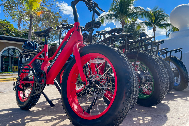 Cozumel : Aventure en E-Bike sur la côte nord et pause plage