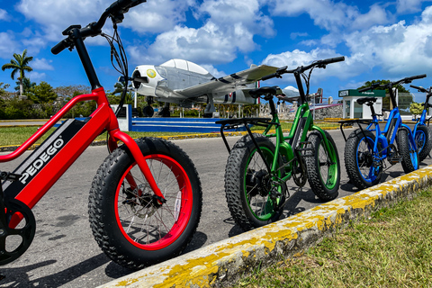 Cozumel: aventura de bicicleta elétrica no litoral norte e pausa na praia