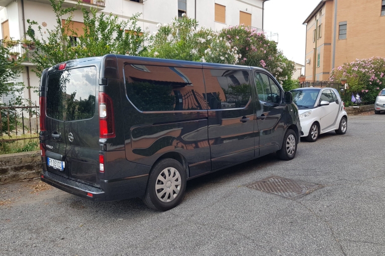 Rome: transfer naar de cruisehaven van Civitavecchia