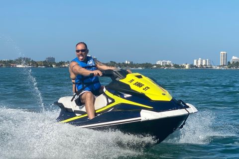 Miami: South Beach Jet Ski Rental and Pontoon Ride