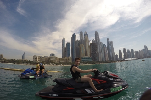 Dubai: Jet-Ski-Tour von Burj Al ArabGanzstündige Tour vorbei an Burj Al Arab, Atlantis und Palm