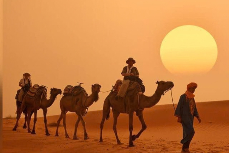 From Marrakech: 3-Day Merzouga Tour with Camel Trek & Luxury Camp Shared Standard Sahara Tour – Popular Choice