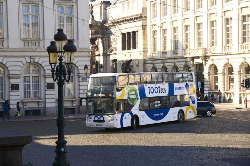 Bruselas: Tarjeta turística con autobús turístico Hop-On Hop-Off