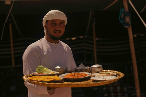 Dubai: Al Marmoom ochtendsafari per oldtimer met maaltijdGedeelde rondleiding