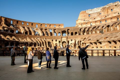 Rooma: Colosseum-kierros Arena-kerroksen, Forum Romanumin ja Palatine-kukkulan kanssa