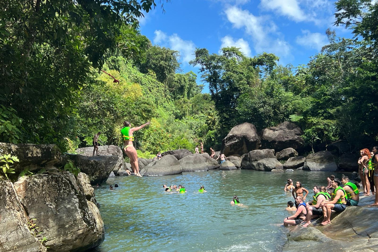 El Yunque Rainforest; Waterslides, Beach, Dine and Shop Tour El Yunque Rainforest Waterslides and Beach Tour