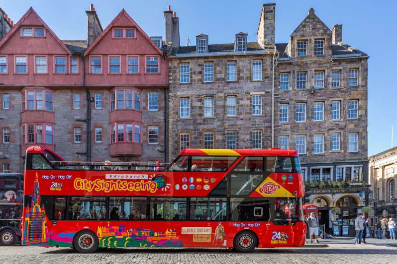 Edinburgh: 24-Hour Hop-on Hop-off Panoramic Bus Ticket