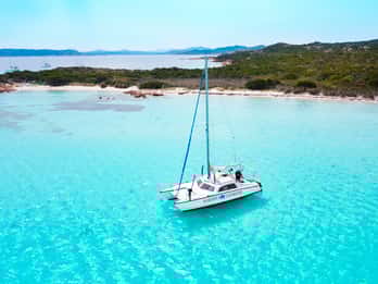 From Santa Teresa Gallura: La Maddalena Catamaran Tour