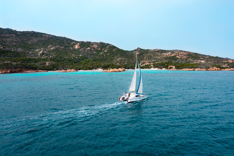 From Santa Teresa Gallura: La Maddalena Catamaran Tour La Maddalena Comfort Catamaran Tour
