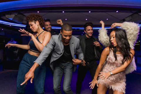Baltimore: After Dark Dance Party Cruise with Buffet & DJs