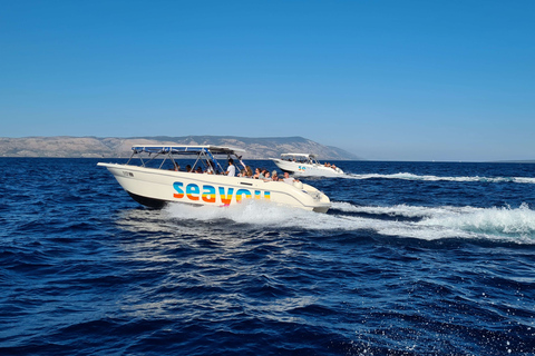 Split: Bisevo, Vis, and Hvar Boat Tour with Snorkel StopsFrom Split: Blue Cave, Island Snorkeling and Hvar Boat Tour