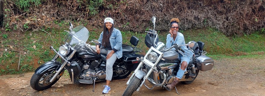 Visite privée sur une moto Cruiser 1100cc