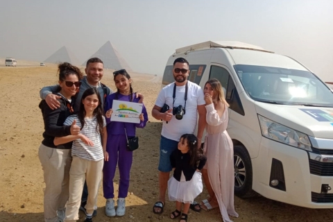 Hurghada: Excursión de un día a El Cairo en aviónHurghada: Excursión de un día a El Cairo en avión y Nuevo Gran Museo