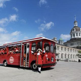 Kingston: Sightseeing Red Trolley Tour with Guide