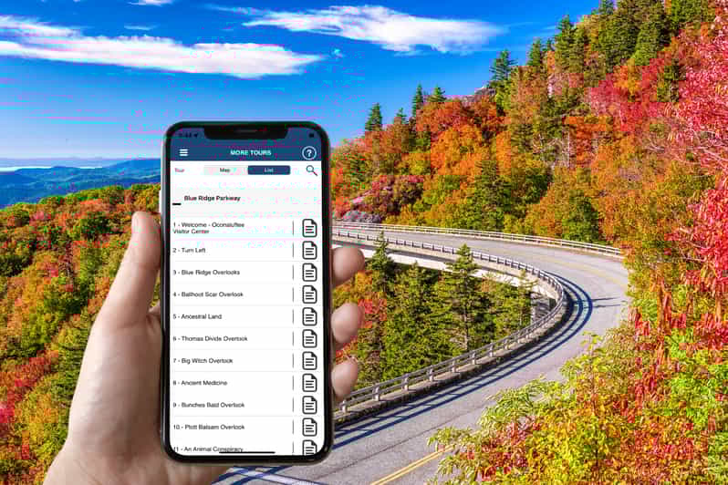 Blue Ridge Parkway SelfGuided Driving Audio Tour GetYourGuide