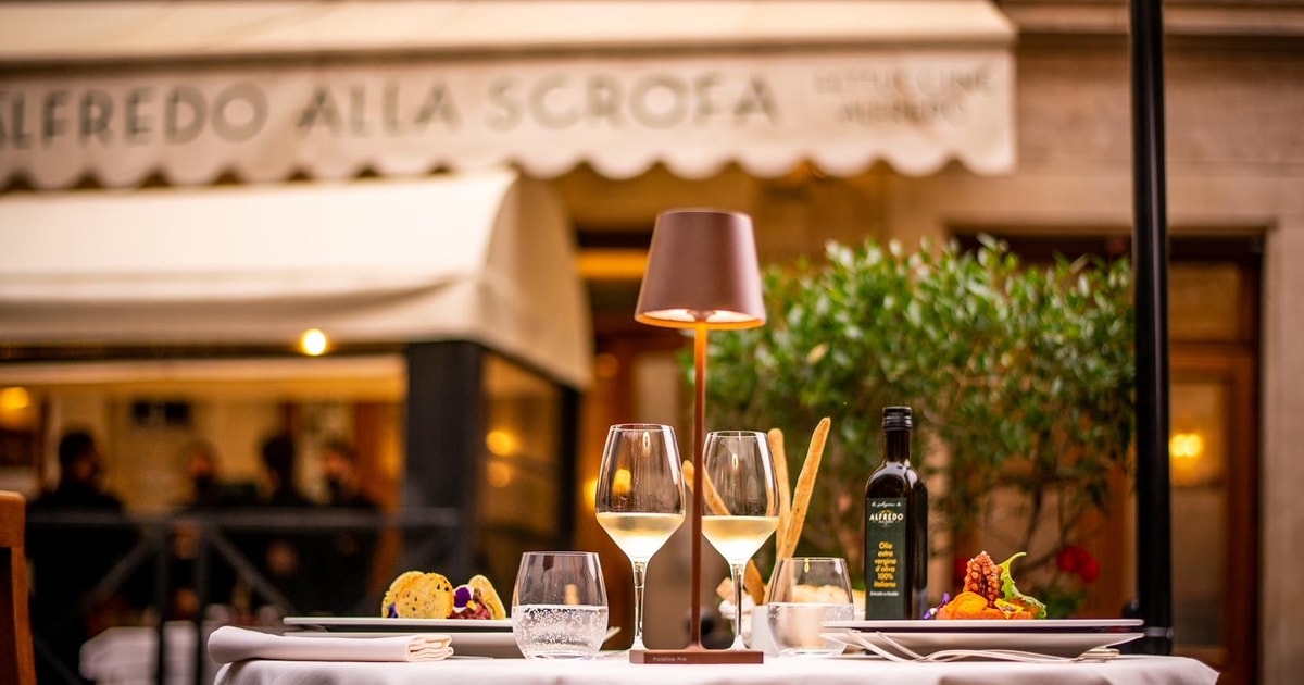 Alfredo alla Scrofa Restaurant in Rome Eat Like a Star GetYourGuide