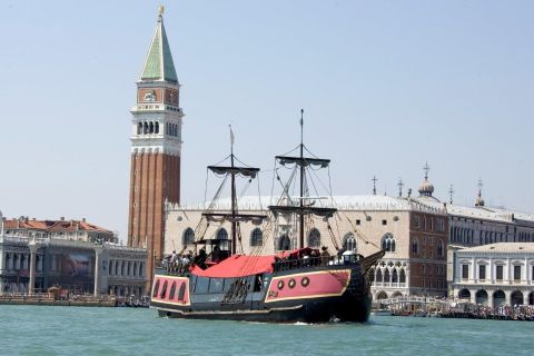 Venetië: galjoenvaart door de Venetiaanse lagune met diner