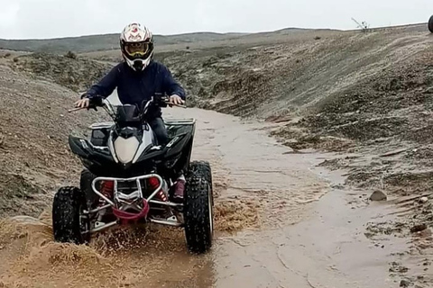 Von Marrakech aus: Agafay Wüste Quad Biking Tour mit Transfer