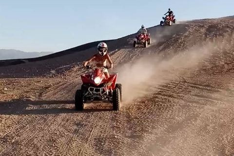 Från Marrakech: Agafay Desert Quad Biking Tour med transfer