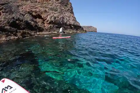 Chania: Stand-up Paddleboard Tour to Lazareta Island