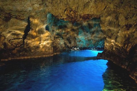 Da Spalato: tour in barca della Grotta Azzurra e delle 5 isole