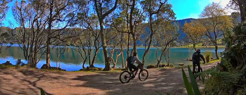 Sete Cidades: E-Bike Rental with GPS and Map Tour
